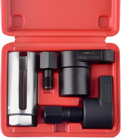 Kit 5 herramientas para sensor de oxígeno O2 – llave, extractor y roscador