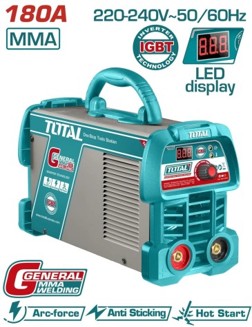 SOLDADORA MMA INVERTER 180A TOTAL