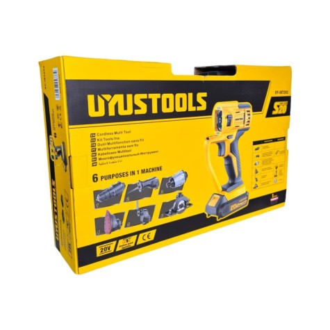 Multiherramienta 6 en 1 20V Uyustools