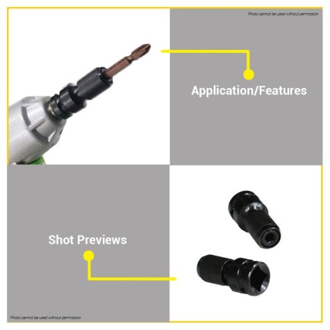 Adaptador para llave de Impacto de 1/2