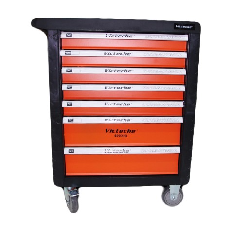 Set de Carrito Metalico con 496 Herramientas Victeche