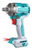 Combo Llave De Impacto 1/2” 400Nm Brushless+Juego de Tubos y Linterna Inalambrica Total