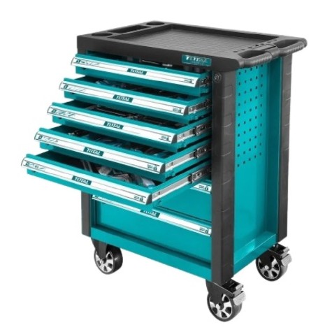 Set de Herramientas Carrito Total 6 Comp. 328pzs