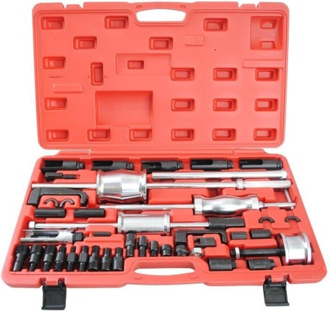 KIT  DE EXTRACTOR DE INYECTORES DIESEL PARA Common Rail, CDI, Mercedes, TDI, inyectores Bosch, Siemens..45 PCS
