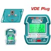 Thumbnail PROBADOR DE ELECTRICIDAD LCD AC 90-250V 45-65HZ RCD 30MA TOTAL-0