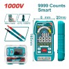 Thumbnail MULTIMETRO DIGITAL 9999 CONTEOS SMART 1000V COLOR INDUSTRIAL TOTAL0