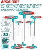 Thumbnail SET DE LLAVES HEXAGONALES 8PCS TOTAL MANGO T0