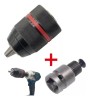 Thumbnail Adaptador de llave de impacto 1/2" a chuck 1/2´ + Portabrocas 13mm0
