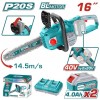 Thumbnail MOTOSIERRA A BATERIA 20+20V BL 40CM (16 PULG) - 2BAT/CAR -  TOTAL0