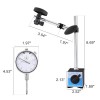 Reloj Comparador con base Magnetica y juego de puntas